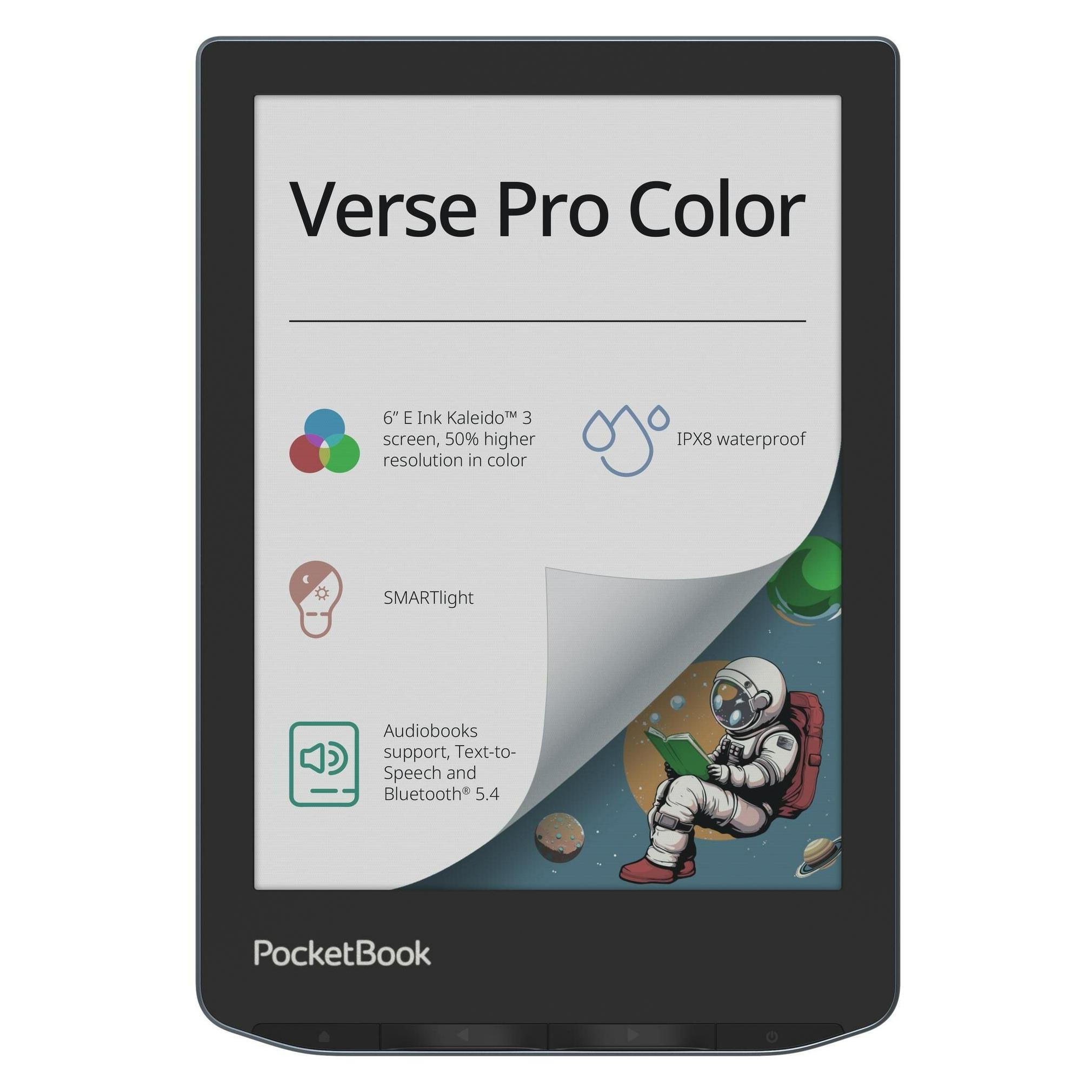 PocketBook Verse Pro Color (6", 16 GB) (PB634K3-1-WW-B)