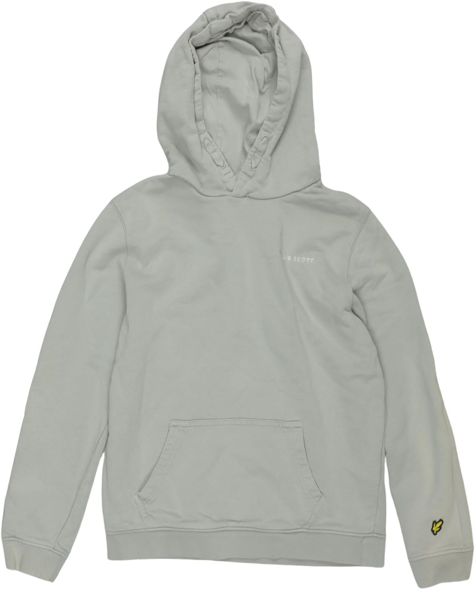 Lyle & Scott Jungen Kapuzenpullover oder Sweater, Grau, Gr. EU 152, Baumwolle - Second Hand