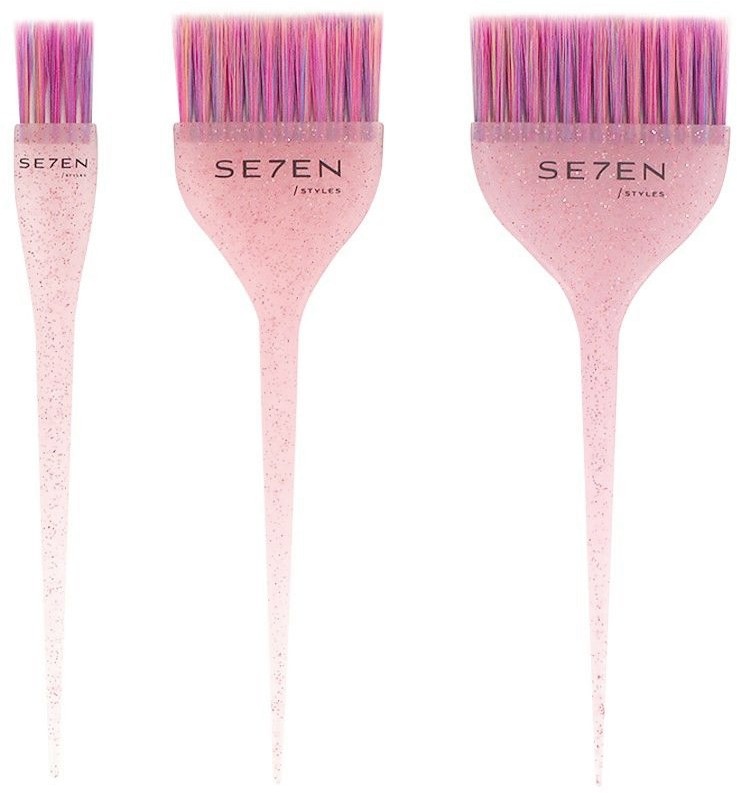 Se7en Styles Pink Tint Pinselset, 3-teilig SS0025
