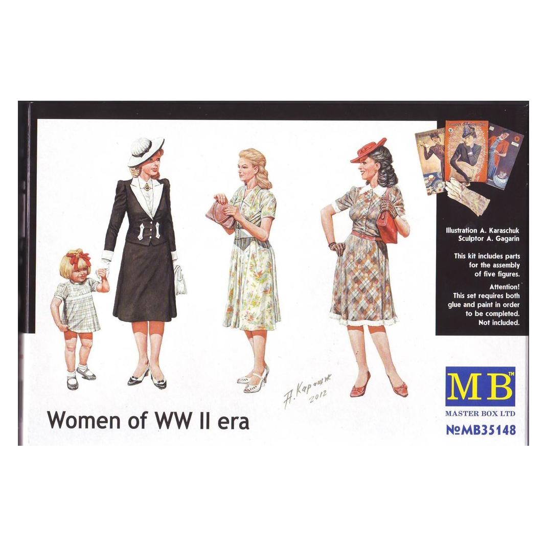 Master Box Women of WWII (MB35148)