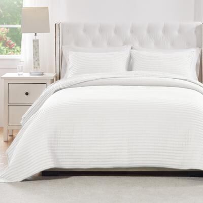 Greenland Home Fashions Greenland Home Textured Fashion Finely Stitched Quilted Coverlet Set