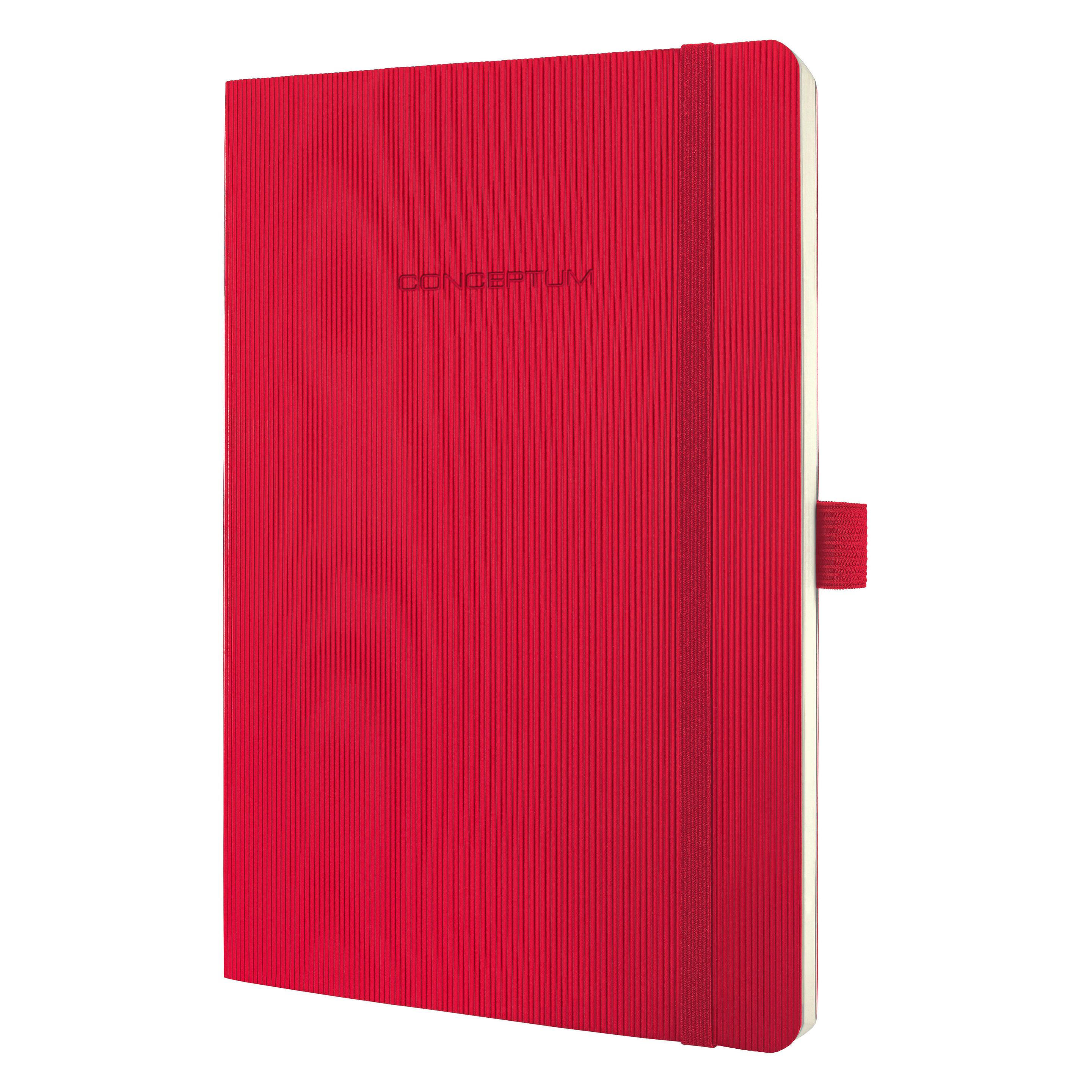 Sigel Notizbuch CONCEPTUM Softcover Softwave (A5, Liniert, Weicher Einband) (CO325)