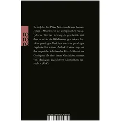 Buch der Erinnerung, Belletristik von Péter Nádas