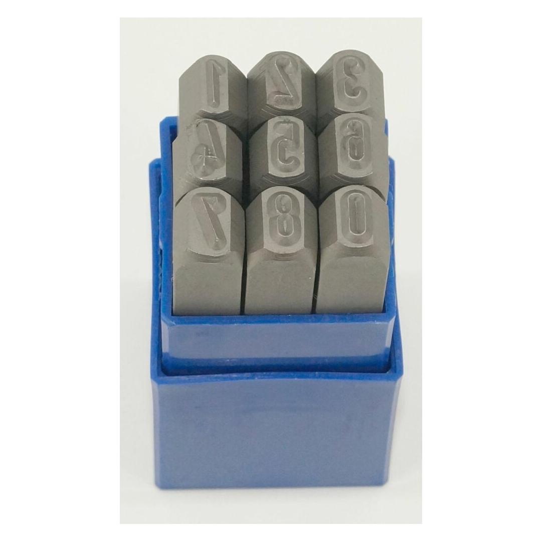 BETA GRAVUREM-S Standard Schlagzahlen, Schlagstempel, Prägestempel, Einschlagzahlen - Zahlen 0-9 / 1mm (24416758)