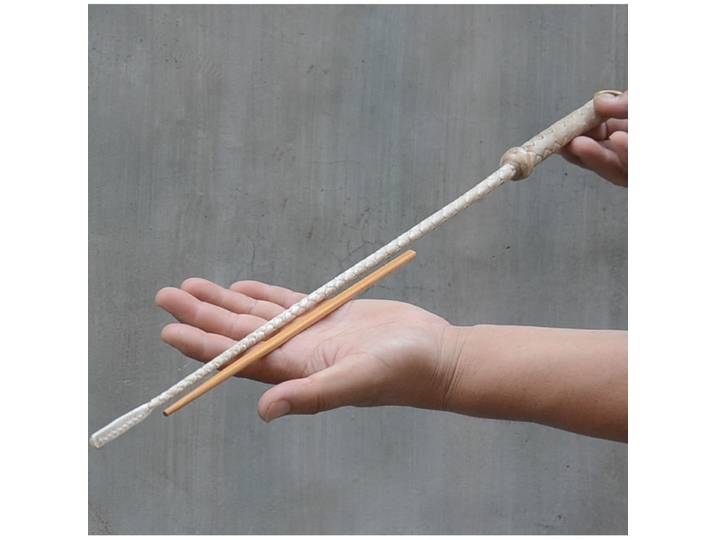 Fouet de tendon de bœuf Portable d'auto-défense rétro chinois fait à la main, fouet de cheval en peau de vache Ultra-fin, outils d'arts martiaux