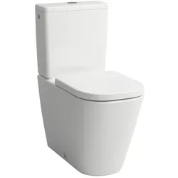 Laufen Meda Stand-WC-Kombination H8241110000001 36x68cm, spülrandlos, weiß