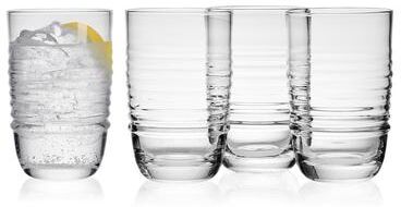 Mikasa Set of 4 Ciara Highball Glasses, 18 Oz