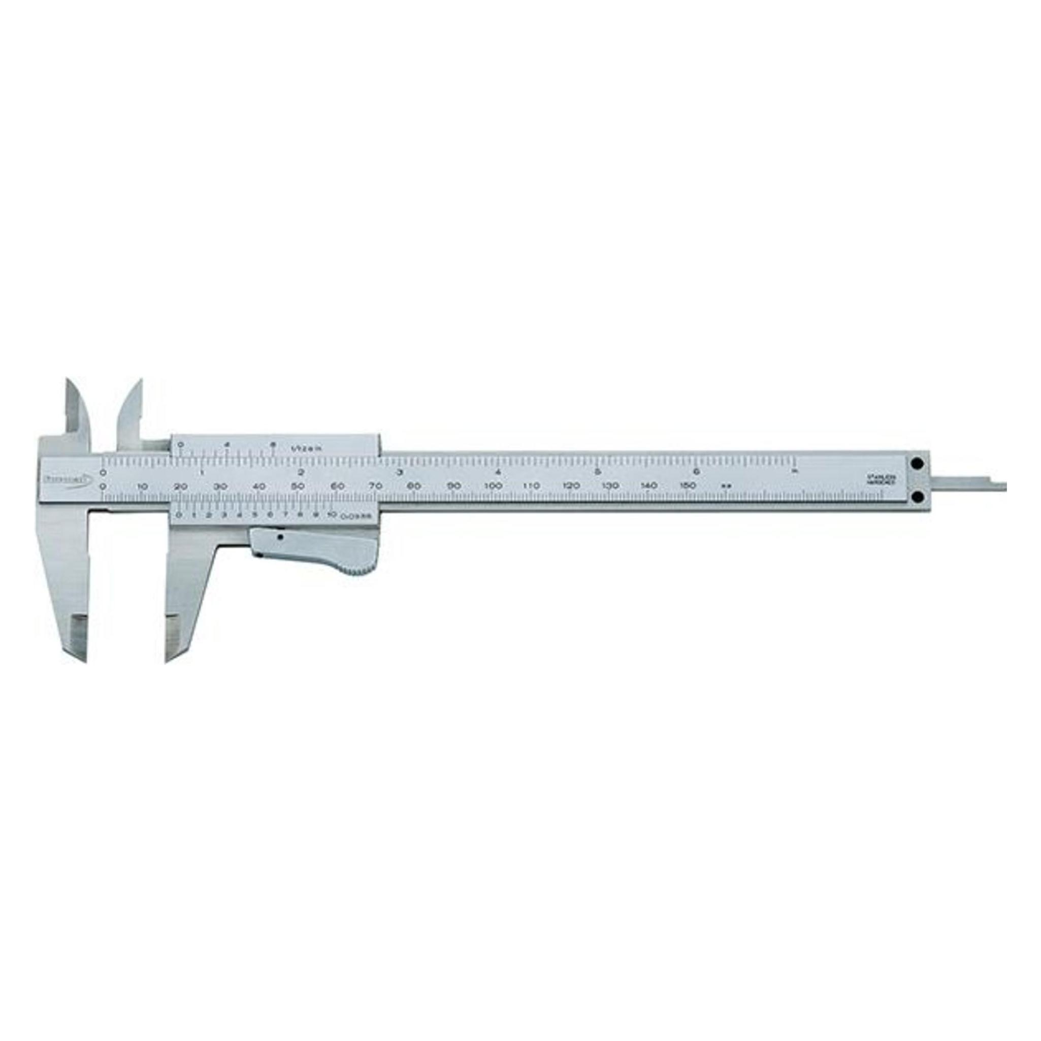 Magni Taschenmessschieber parallaxfrei + Moment- Feststellung 150mm 1/50 1/1000 FORTIS (15 cm) (4317784717571)