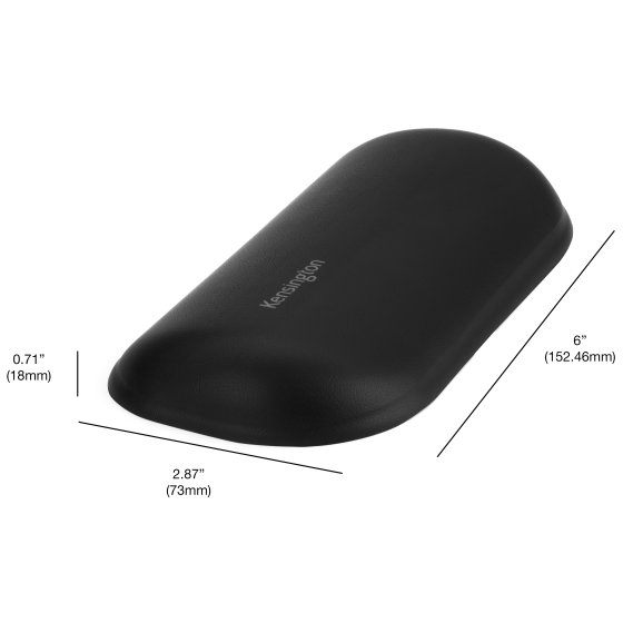 Kensington ERGOSOFT WR STANDARD MOUSE Maus-Handgelenkauflage Schwarz (K52802WW)