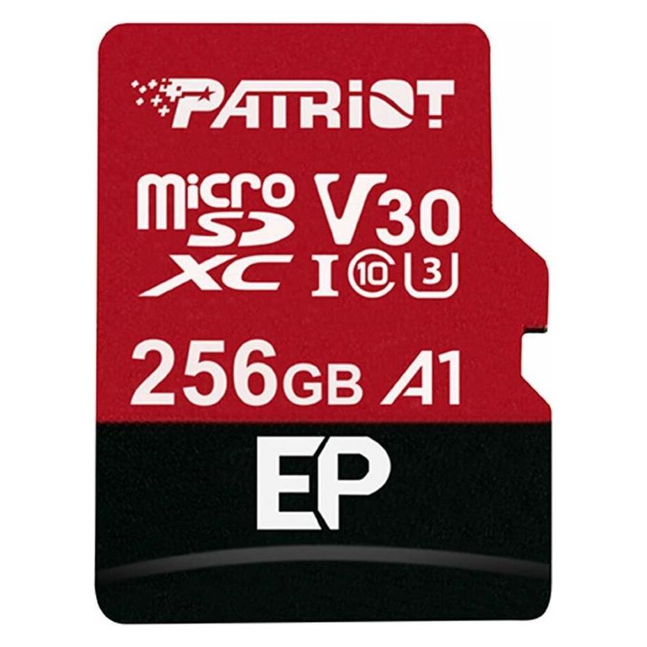 Patriot EP Series Flash-Speicherkarte (256 GB, microSDXC, U3, UHS-I) (PEF256GEP31MCX)