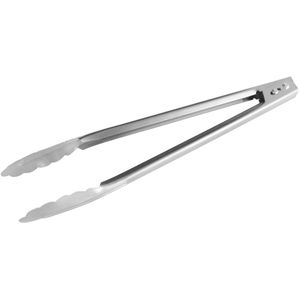 Fackelmann Grillzange 41122, Mehrzweckzange, 30cm, aus Edelstahl
