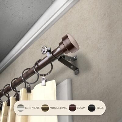 InStyleDesign Bowler Adjustable Curtain Rod