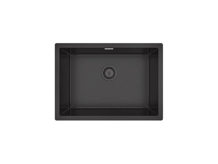 HomeGuru Küchenspüle Lebensmittelqualität Küchenspüle 60x45x21.5 cm schwarz, rechteckig, 60.0/43.0 cm, (Packung)