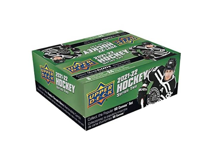 SERIES Upper Deck 202122 Einzelhandelskarton, 24 Stück