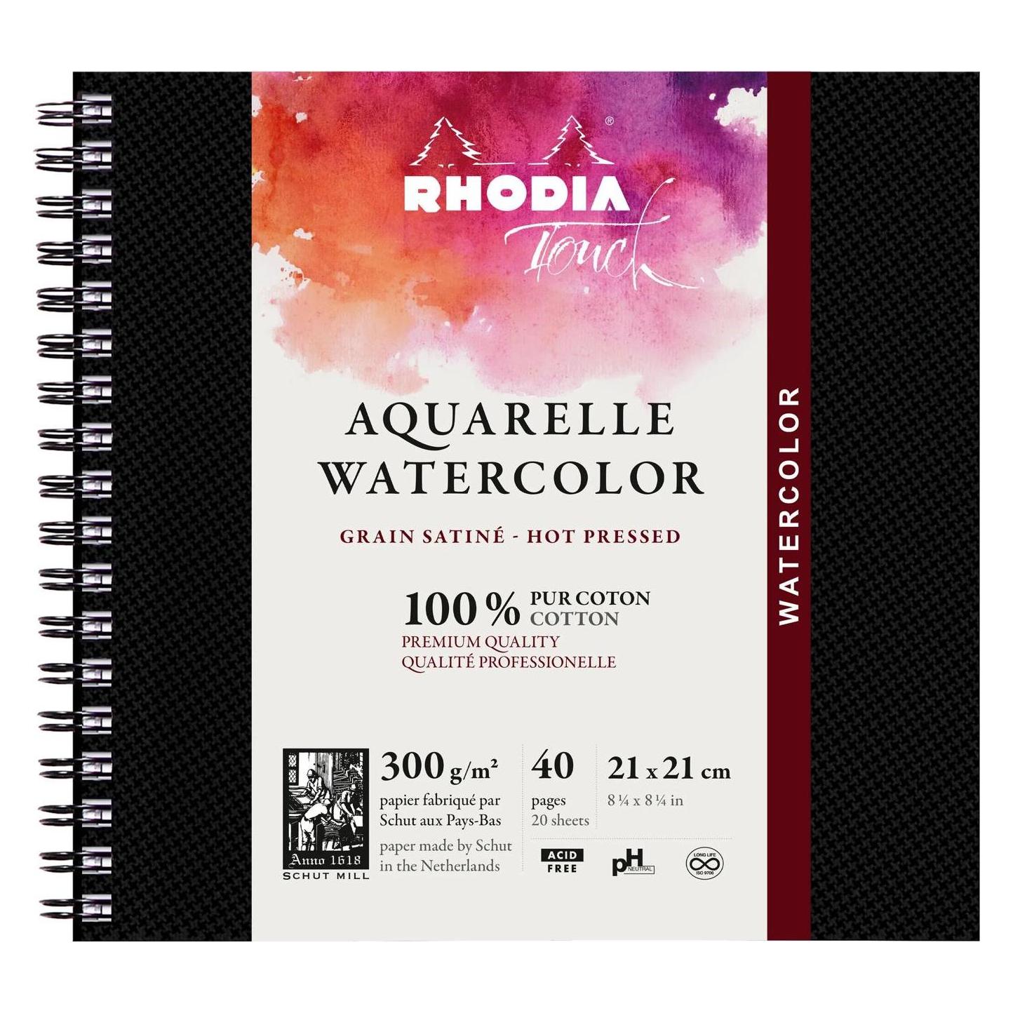 Rhodia Touch Watercolor Book (300 g/m²) (116169C)