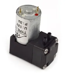 Mikro Membran-Vakuumpumpe für Gas & Flüssigkeiten 12V