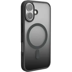 Puro Schutzhülle (Apple iPhone 16), Smartphone Hülle, Transparent, Schwarz