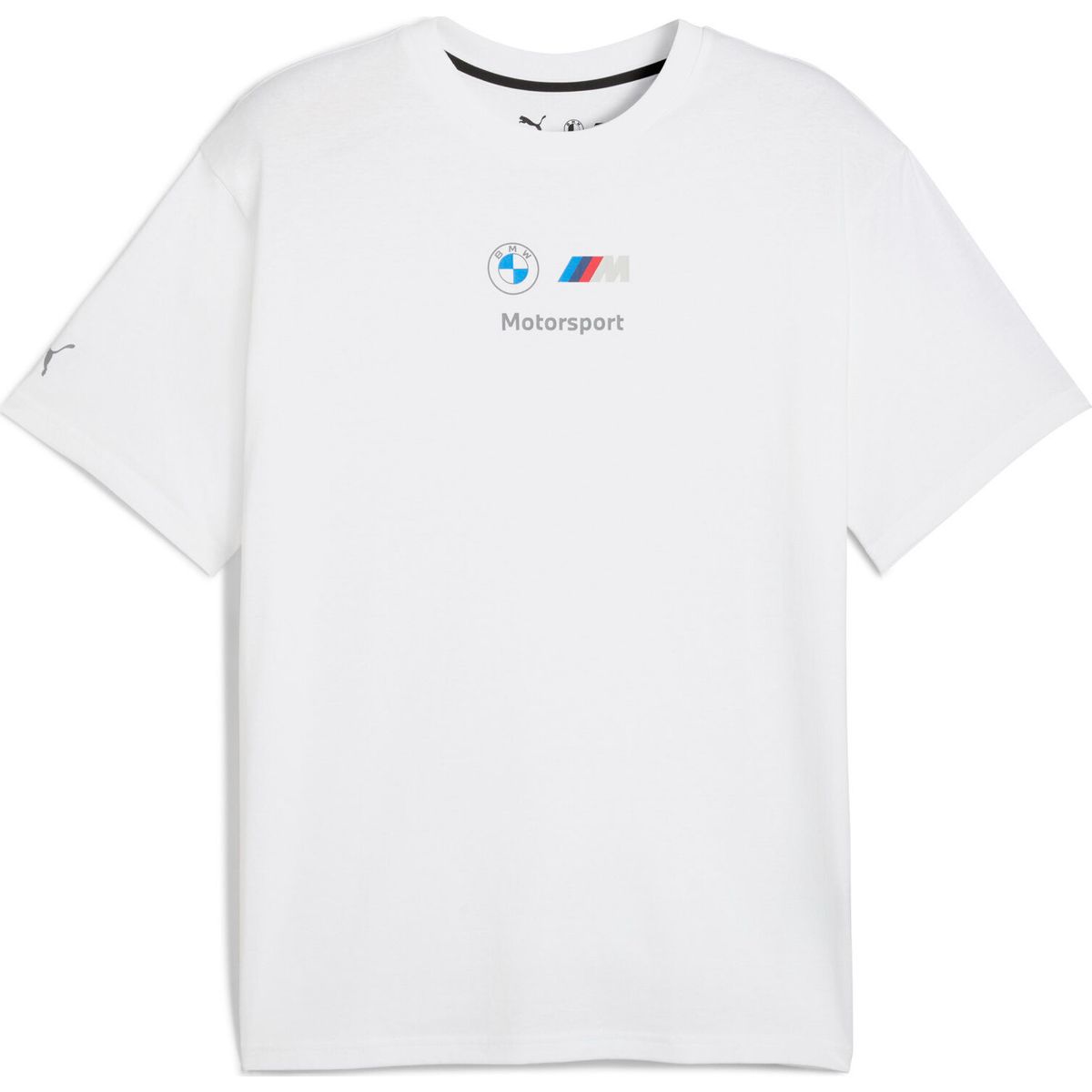 Puma BMW MMS Essentials+ Logo Tee II puma white (02) L 633055-02-L