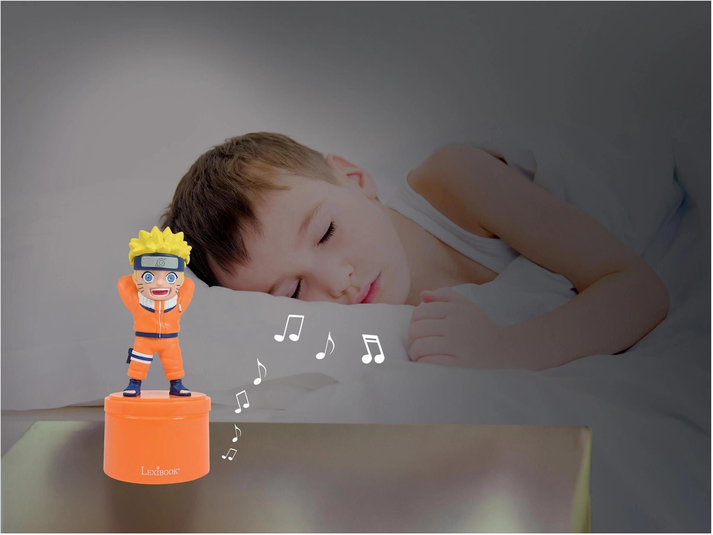 Nachtlicht LEXIBOOK "Naruto Bluetooth", Baby, orange, Leuchten Nachtlicht orange Einheitsgröße
