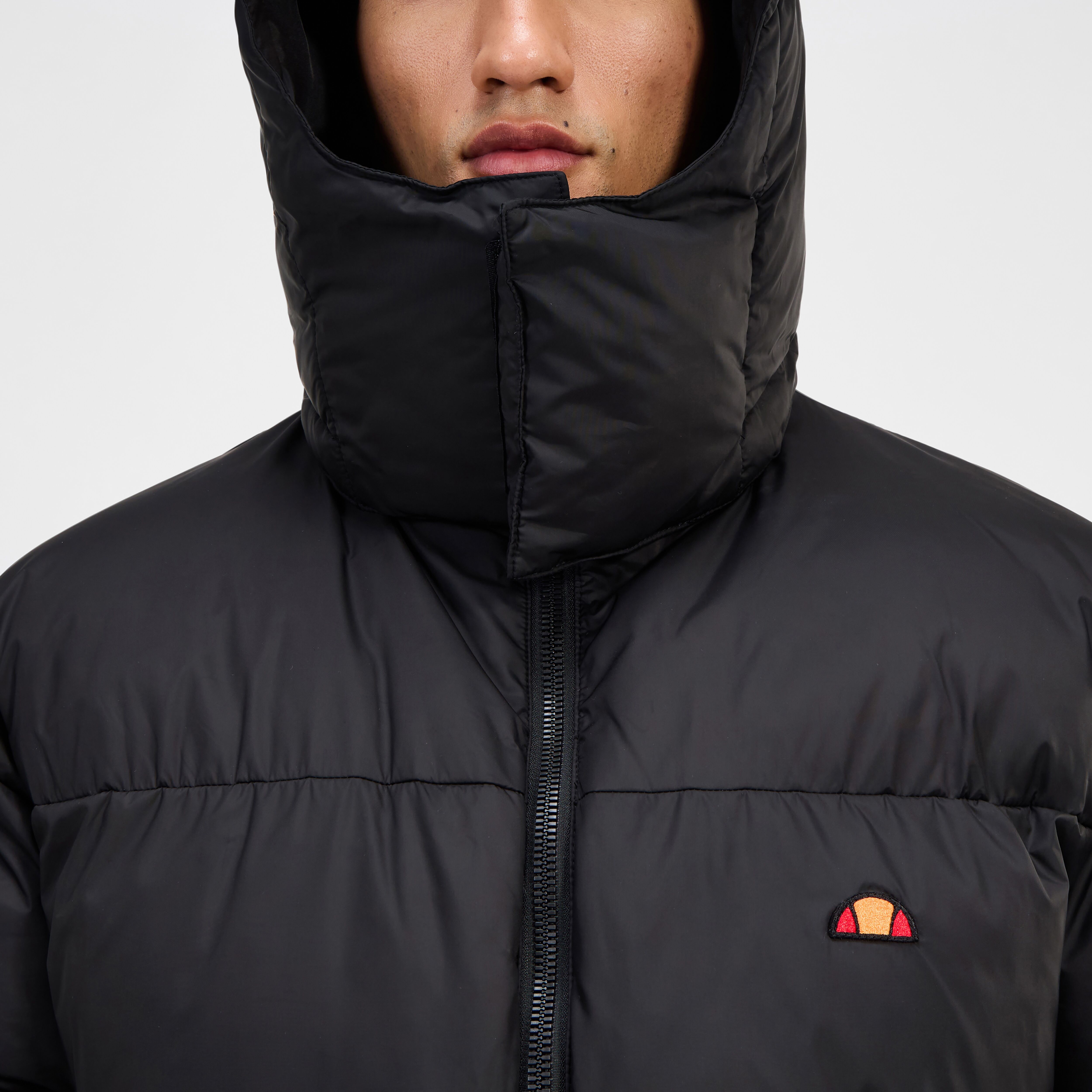 Steppjacke ELLESSE "DAPPIANI PADDED JACKET", Herren, Gr. S, schwarz, Obermaterial: 100% Polyester, Jacken Steppjacke, sportlicher Stil, für Sportmode und Streetwear, aus Polyester schwarz S