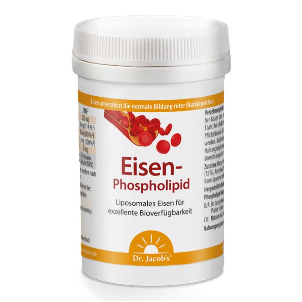 Dr. Jacob's Medical GmbH Dr. Jacob's Eisen-Phospholipid Mango Pulver liposomal vegan 16235188