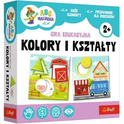 Lernspiel Farben und Formen ABC für Kleinkinder Treflik-Familie Trefl 02904