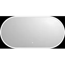 Spiegel Look 11 oval, 100 cm Rahmen: Alu Eloxal