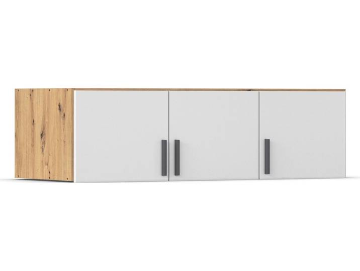rauch Aufsatzschrank Gamma (Breiten 91/136/181/226 cm, in 4 Griffvarianten) für eine maximale Nutzung der Deckenhöhe, viele Farben MADE IN GERMANY