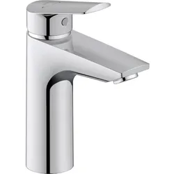 Duravit No. 1 Waschtischarmatur N11021002010 ohne Zugstangen-Ablaufgarnitur, Ausladung 106mm, Fresh-Start, chrom
