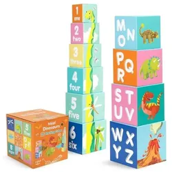 Boppi Dinosaurier-Lehrpyramide