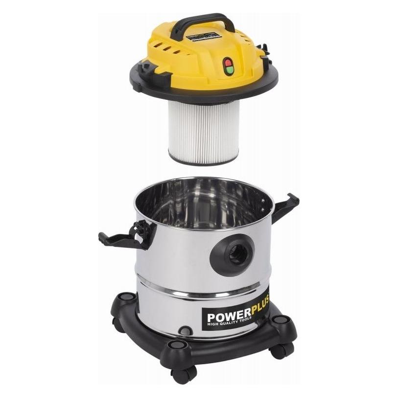 Powerplus Staubsauger Nass/trocken 1200W 20L - 4 Acc. (Nass-Trockensauger) (POWX3230)