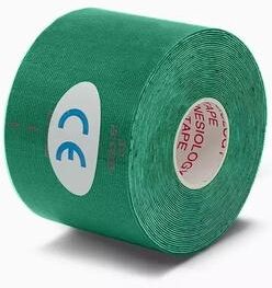 Uplift Picks FlexMotion Waterproof Kinesiology Sports Tape green 7.5x500 Cm