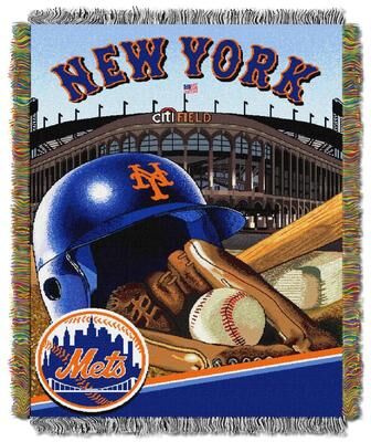 MLB Woven Tapestry Throw Blanket