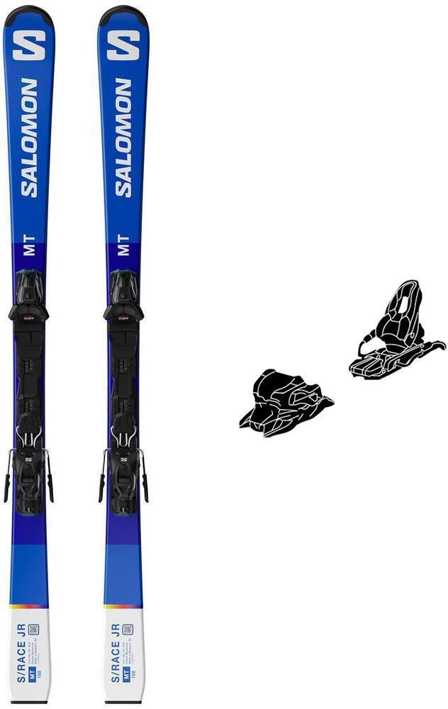 Salomon  - Pack Ski L S/Race Mt Jr - 140 + L L6 Gw M 70 Black Silver - Ski