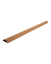 Delock Kabelkanal self-adhesive 50 x 13 mm geeignet für Wandmontage Boden montierbar Montage an Fensterrahmen Fußleiste 1 m holzähnlich (20731)