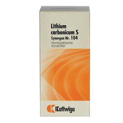 Synergon Komplex 104 Lithium carbonicum S Tabl. 100 St Tabletten