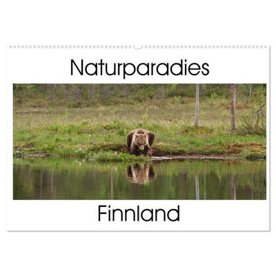 Naturparadies Finnland (Wandkalender 2027 DIN A2 quer), CALVENDO Monatskalender
