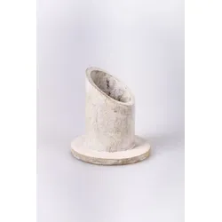 Kerzenleuchter Ø für Kerzen 3 cm, Holz helle Lackierung, rund