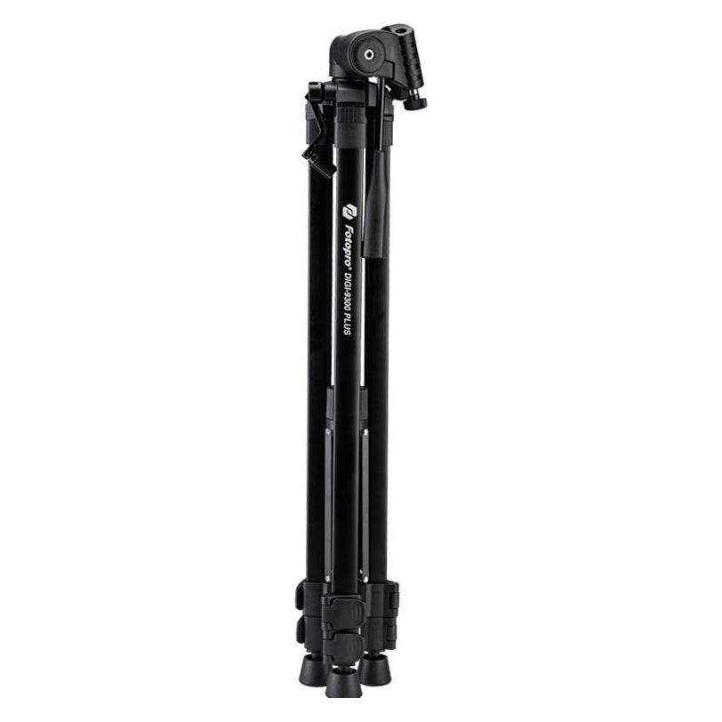 Fotopro Digi 9300 Plus Aluminium Stativ (Metall) (Digi-9300 plus Black)