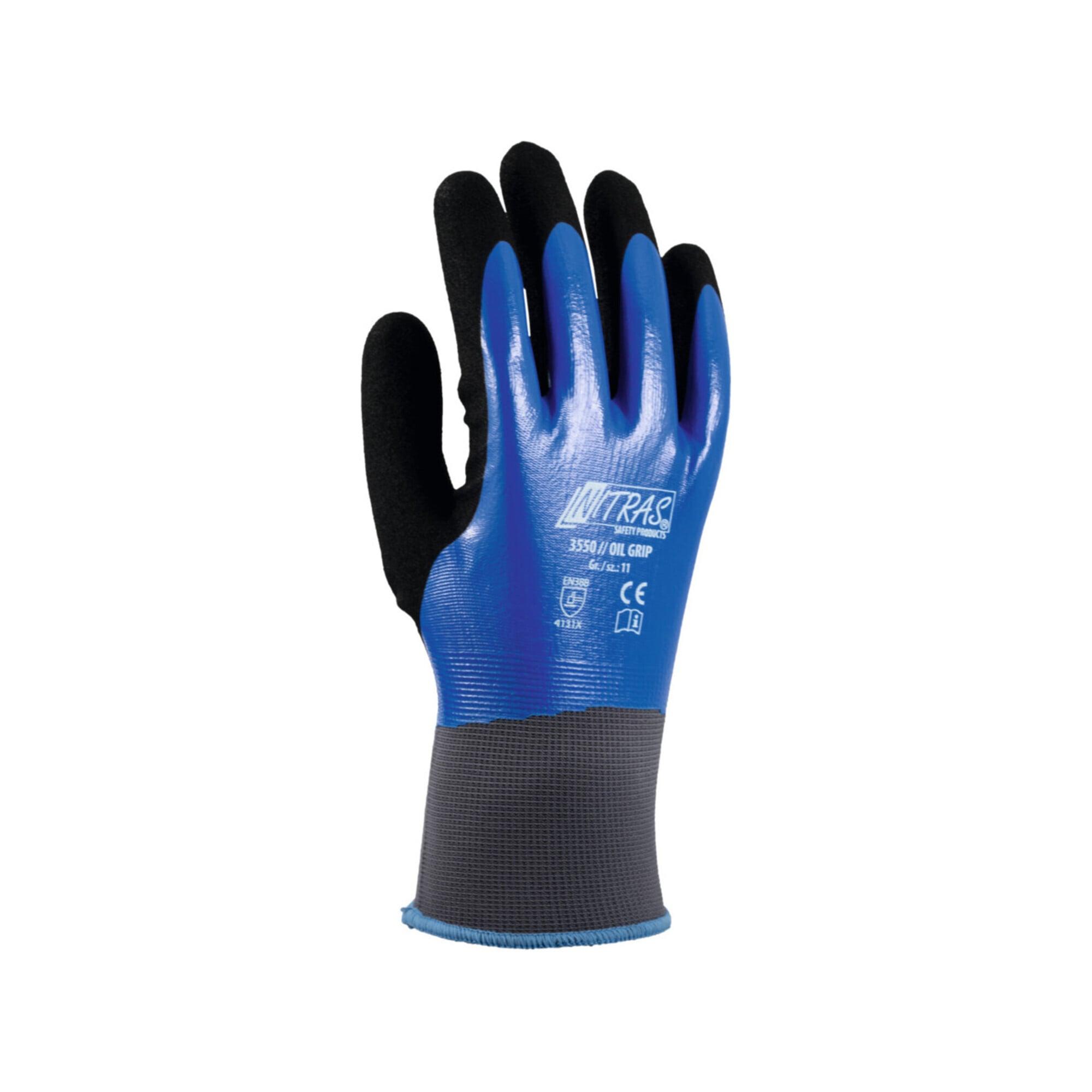 Nitras Handschuh-Paar 3550, OIL GRIP, Handschuhgröße: 10 (3550/10)