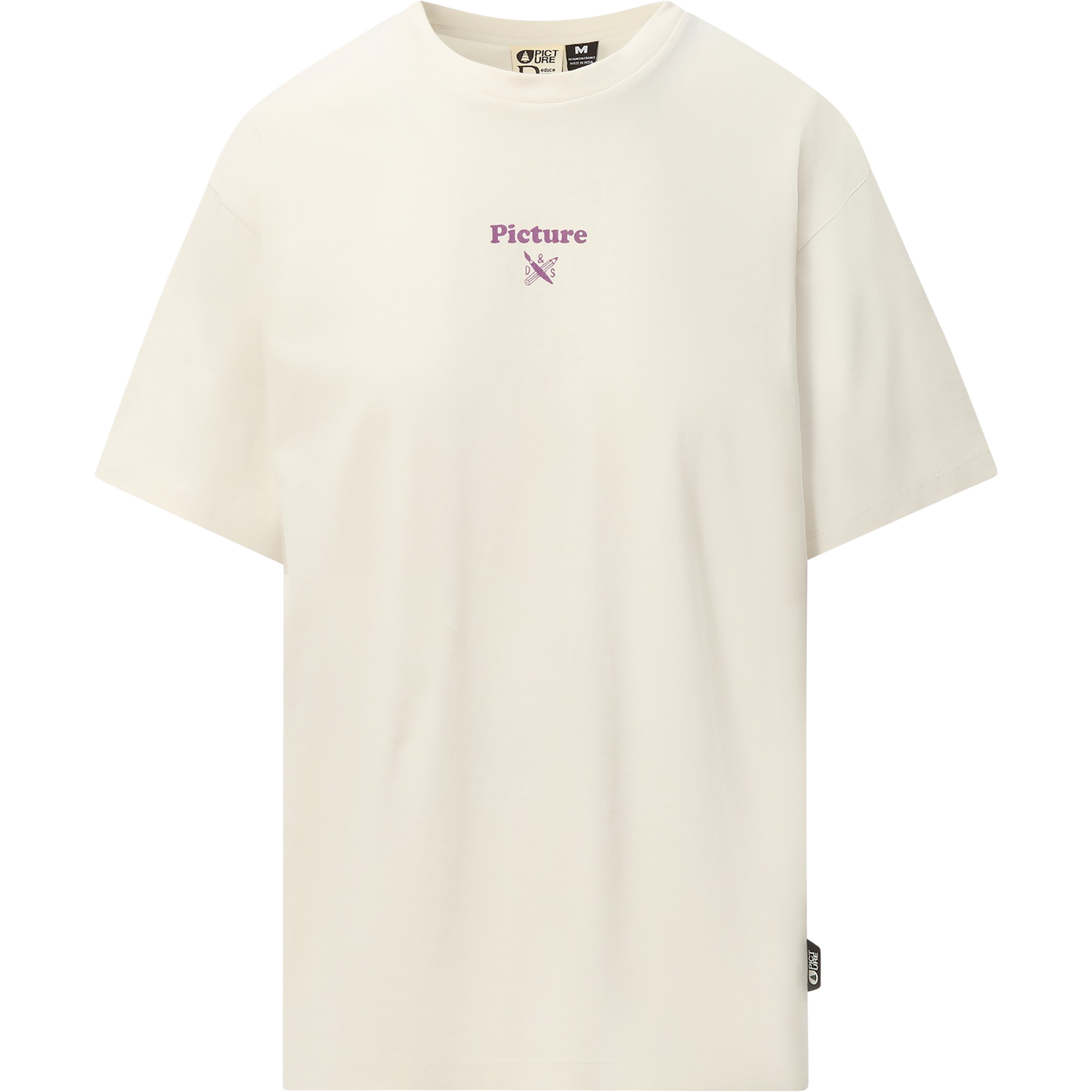 Picture D&S Peak Damen T-Shirts beige Größe L Lifestyle Hautfreundlich