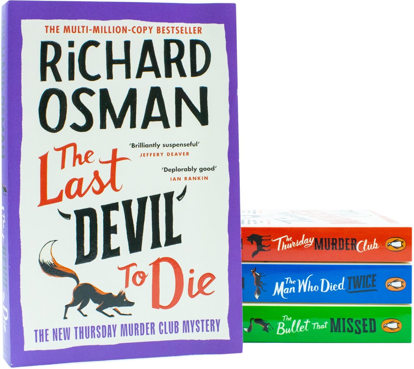 Penguin Thursday Murder Club 4 Books Collection Set by Richard Osman - Paperback Cosy Crime Fiction Series for Adults, Perfect Gift for Fans of Agatha