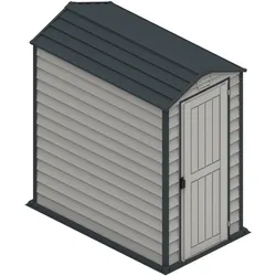 Duramax, Gartenhaus + Gartenschrank, Kunststoff Gerätehaus 104x180 Gartenhaus