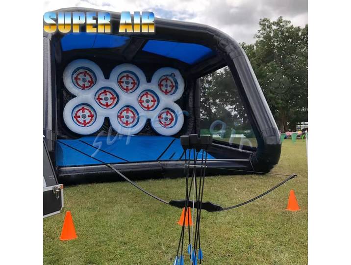 Tente de tir gonflable, abri de jeu sécurisé pour Nerf Blaster, idéal pour les fêtes en extérieur et les entreprises de location