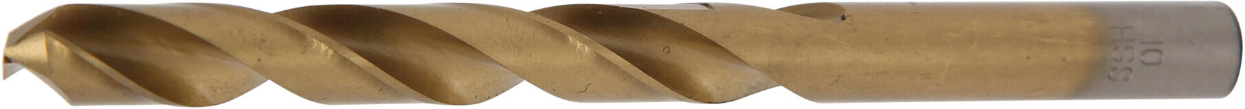 BGS Spiralbohrer HSS-G titan-nitriert 10,0 mm ; BGS technic (2040-10)