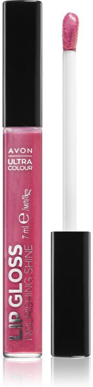 Avon Ultra Colour Shine nourishing lip gloss shade Forbidden Fig 7 ml