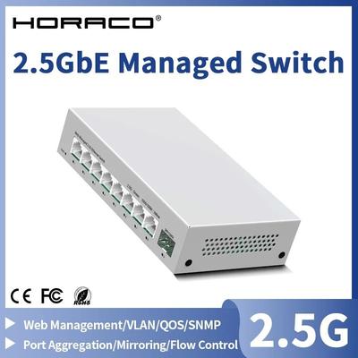 HORACO 2.5GbE Managed Switch 8 Port Network Switch With 10G SFP Slot uk