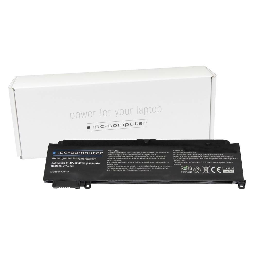 IPC Notebook-Akku 01AV405 REPLACE 11.4 V 2000 mAh Lenovo (2000 mAh) (01AV405 REPLACE)
