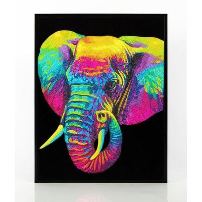 DIAMOND DOTZ - Diamond Painting Neon Elefant