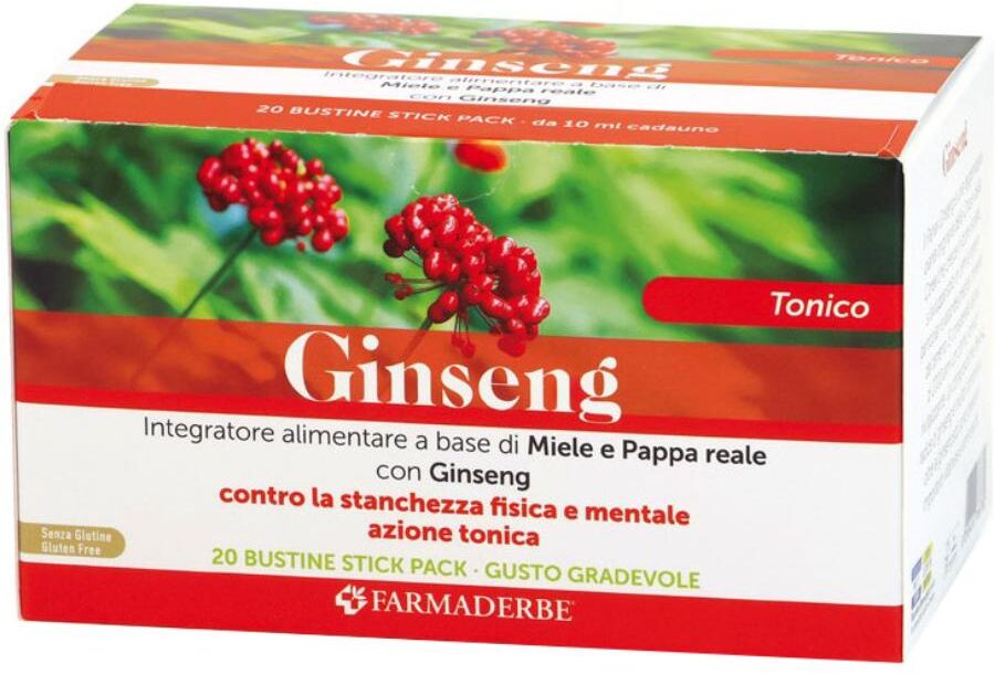 FARMADERBE Srl GINSENG 20STICK 10ML